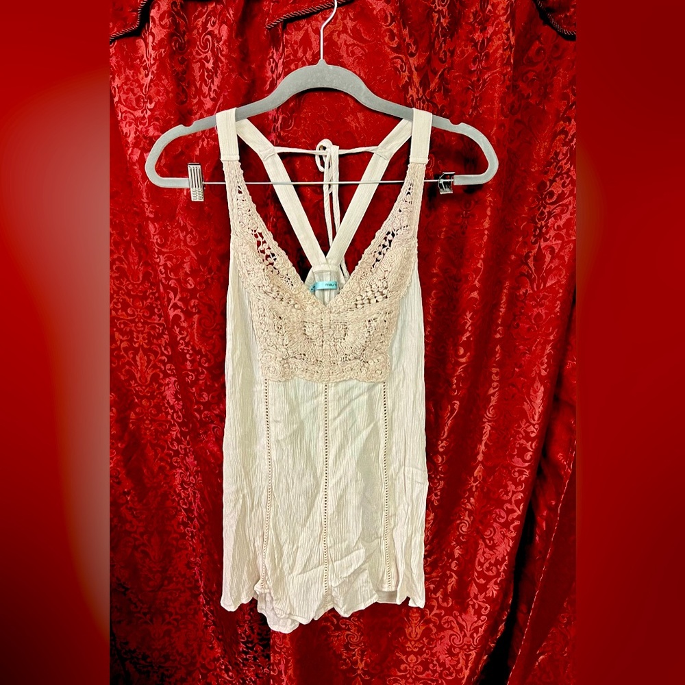 Beautiful tan halter top